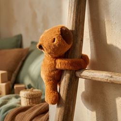 HISTOIRE D'OURS - pluszowa bransoletka slap kapibara Podcoll, rudy brązowy