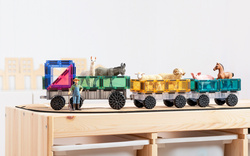 CONNETIX - Klocki magnetyczne Pastel Transport Pack - 50 el.