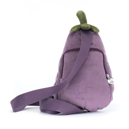 Jellycat - torebka na ramię Zabawny Bakłażan 28 cm