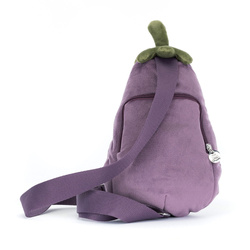 Jellycat - torebka na ramię Zabawny Bakłażan 28 cm