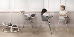 Elodie Details - Baza do leżaczka dla noworodka Newborn Seat GRACE, Powder Pink