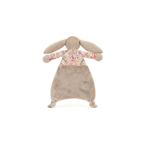 Jellycat - Króliczek z Kwiecistymi Uszami „Petal” Szmatka Przytulanka, Beżowa 28 cm