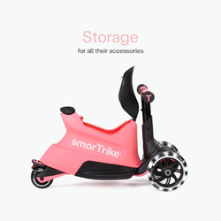 smarTrike - Hulajnoga 4w1 Xtend Scooter + Ride-on - Salmon Pink [OUTLET]
