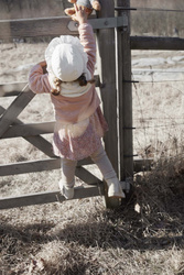 Elodie Details - Czapka Winter Bonnet - Creamy White - 1-2 lata [OUTLET]