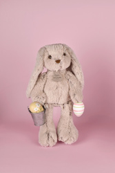 HISTOIRE D'OURS - pluszowy królik, 40 cm, beżowy