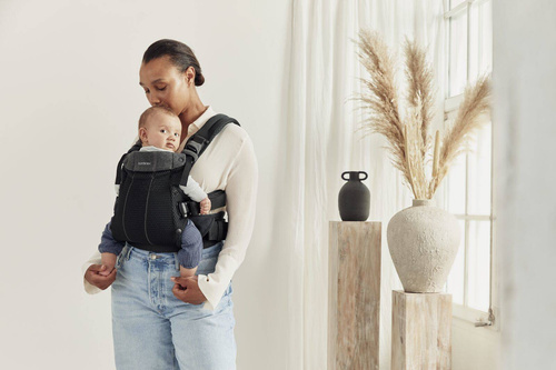 BABYBJORN - nosidełko Harmony 3D Mesh, Czarny