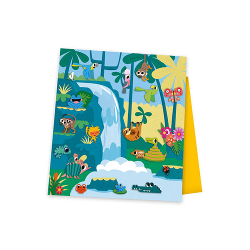 Zestaw kreatywny Naklejki i ozdoby My arts & crafts 5+, Janod