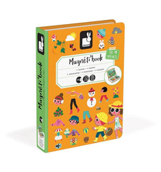 Janod – Magnetyczna układanka 4 pory roku Magnetibook kolekcja 2018