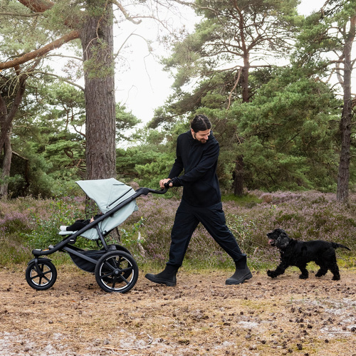 THULE - Urban Glide 3 + gondola, tinted taupe - ZESTAW