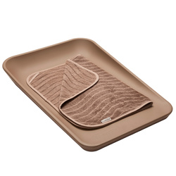 LEANDER - podkład na przewijak MATTY™, Woodland, clay
