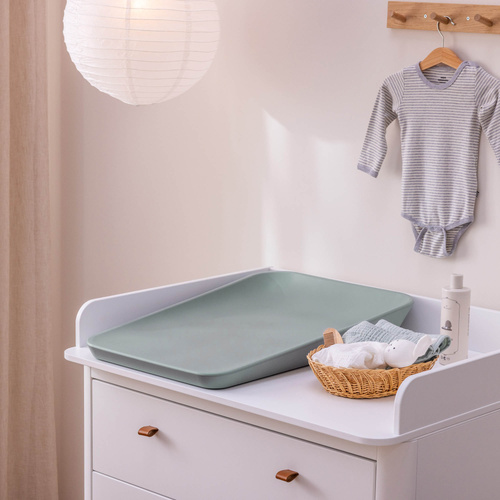 LEANDER - mata do przewijania MATTY™, sage green