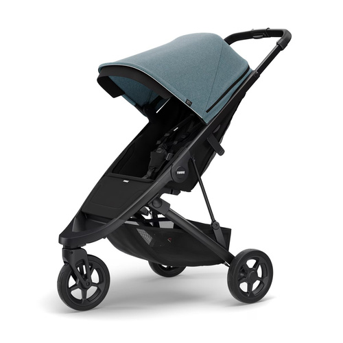 Wózek spacerowy Thule Spring - Black/Teal Melange [OUTLET - KOŃCÓWKA SERII]