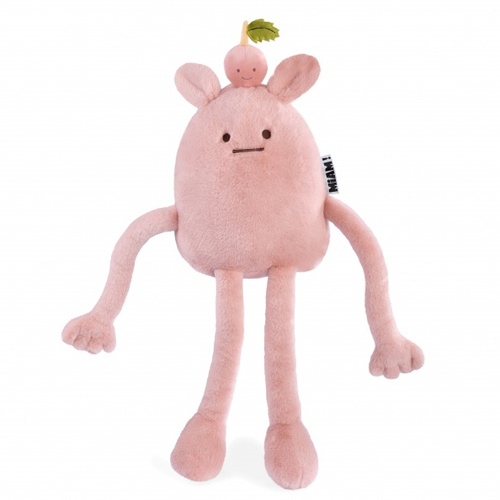 HISTOIRE D'OURS - MIAM! Taylor Peach, 60 cm, różowa brzoskwinia