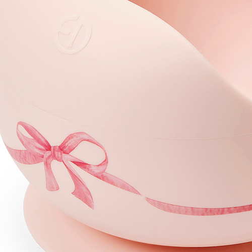 Elodie Details - zestaw do karmienia - miseczka i łyżeczka, rosy bow