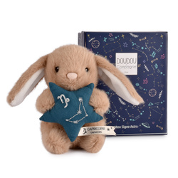 DOUDOU ET COMPAGNIE - pluszowy królik ze znakiem zodiaku DOUDOU ASTRO, 12 cm, koziorożec