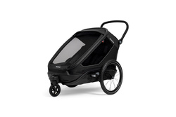 Hamax - przyczepka rowerowa Outback Next, podwójna, black