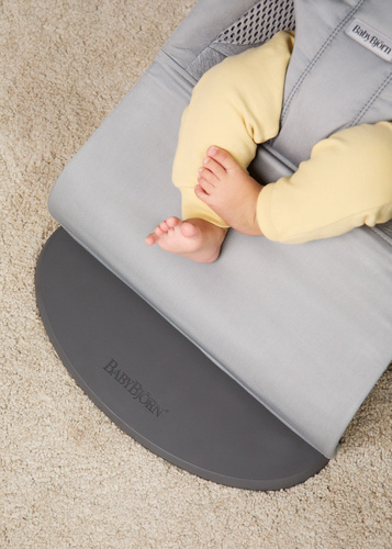 BABYBJORN - leżaczek BLISS WOVEN/JERSEY Tri Fabric, jasny szary
