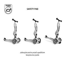 SCOOTANDRIDE -  Highwaykick 1 Lifestyle 2w1 Jeździk i hulajnoga z zamykanym schowkiem 1-5 lat Wildcat