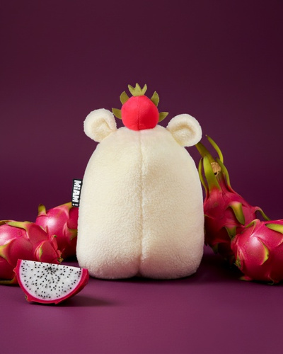 HISTOIRE D'OURS - MIAM! Smoczy Owoc No Name, 60 cm, biały