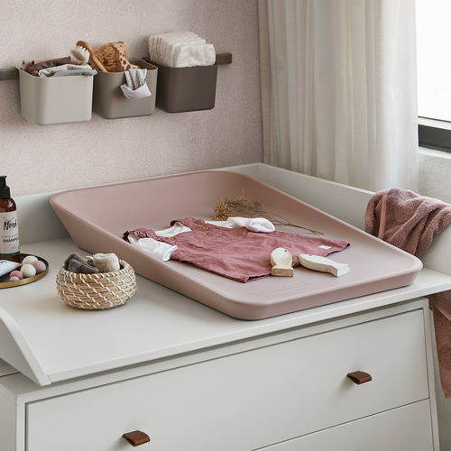 LEANDER - mata do przewijania MATTY™, Wood rose