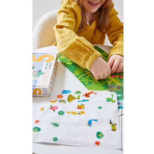 Zestaw kreatywny Naklejki i ozdoby My arts & crafts 5+, Janod