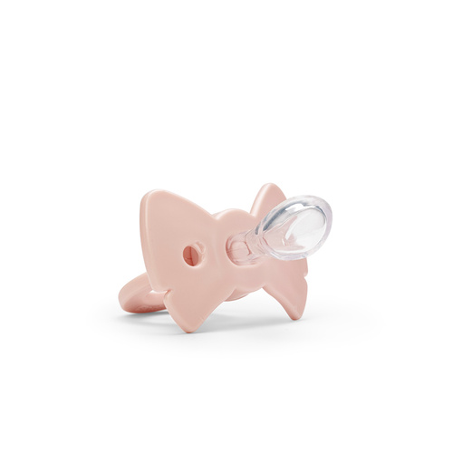 ELODIE DETAILS - smoczek silikonowy Binky Bow 3m+, misty pink
